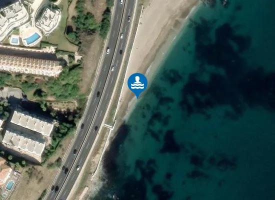 Satellite image of Playa El Ejido