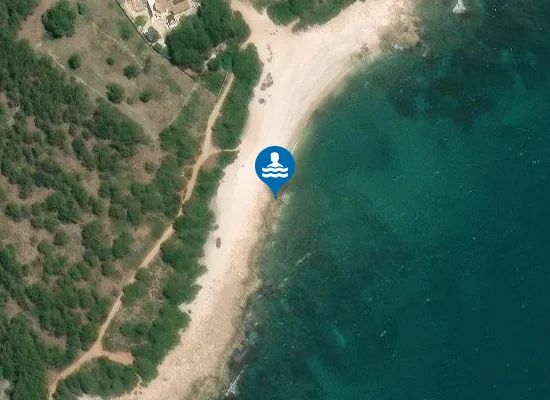 Satellite image of Cala de Ribamar