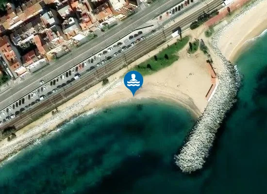 Satellite image of Platja dels Pescadors