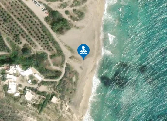 Satellite image of Cala del Plomo