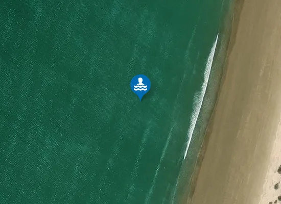 Satellite image of Playa de Levante