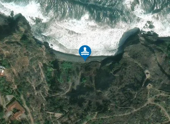 Satellite image of Playa de Castro
