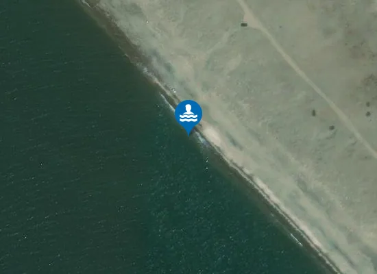 Satellite image of Playa de las Amoladeras