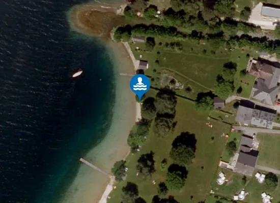 Satellite view of ATTERSEE, WEYREGG