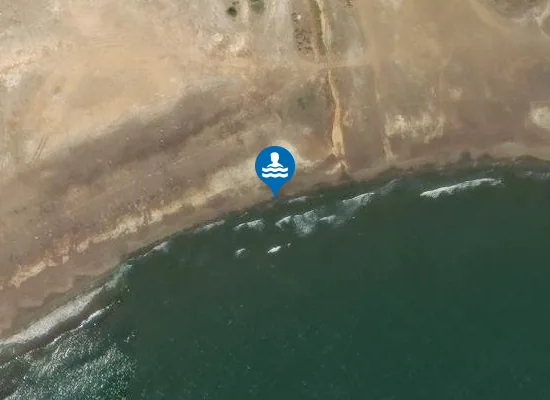 Satellite image of Playa de El Gorguel