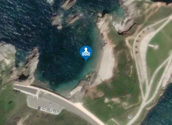 Satellite image of Playa del Cuerno