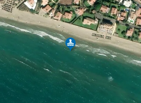 Satellite image of El Alicate