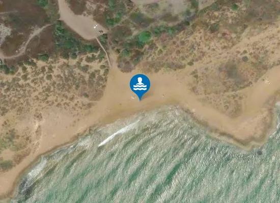 Satellite image of Cala Arturo