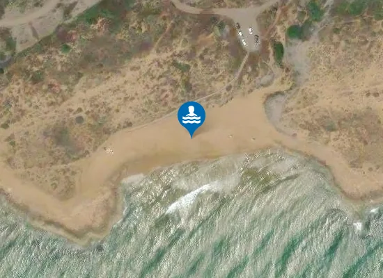 Satellite image of Cala Magre