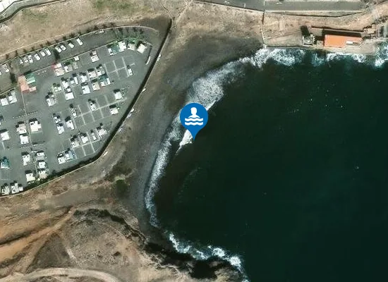 Satellite image of Playa de Silva