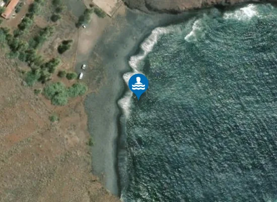 Satellite image of Playa de Ávalo