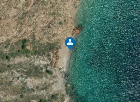 Satellite image of Playa de la Parajola