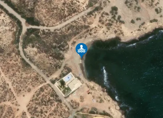 Satellite image of Cala Mijo