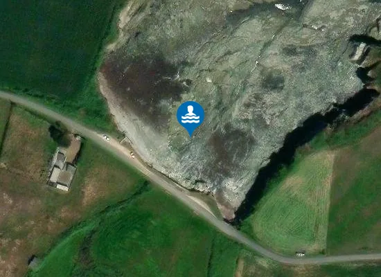 Satellite image of Praia de Porto