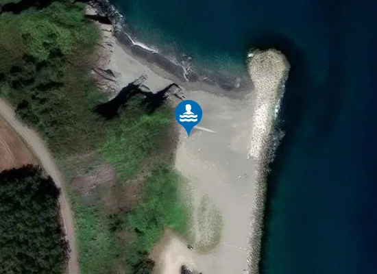 Satellite image of Playa de Foxos