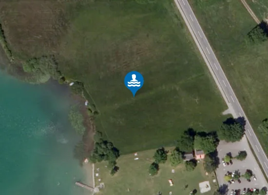 Satellite image of IRR- ODER ZELLERSEE, TIEFGRABEN