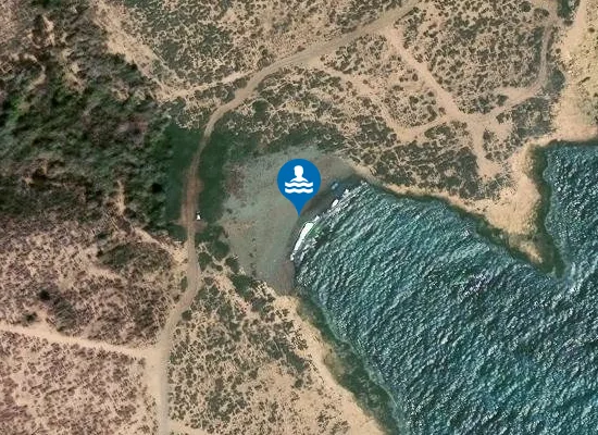 Satellite image of Playa del Pocico del Animal