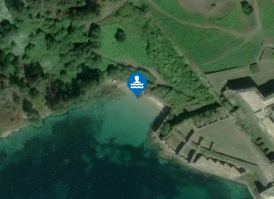 Satellite image of Praia de Detrás do Castelo