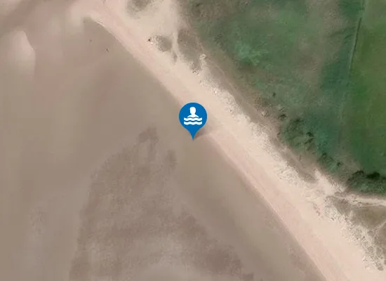 Satellite image of NORDS FOEHR NIEBLUM FKK STRAND