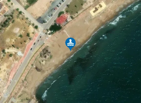 Satellite image of Playa de Terreros
