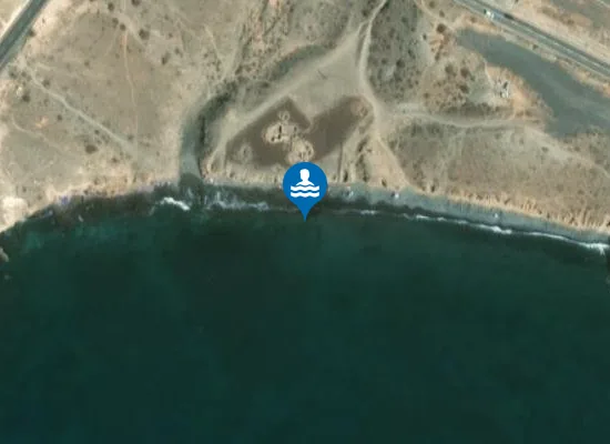 Satellite image of Playa de las Pimientas