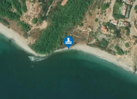 Satellite image of Playa de las Alberquillas