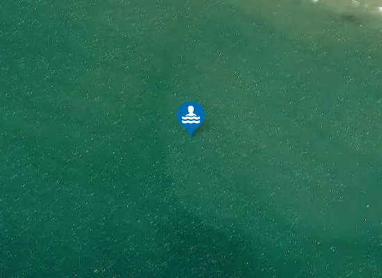 Satellite image of Playa del Carmen