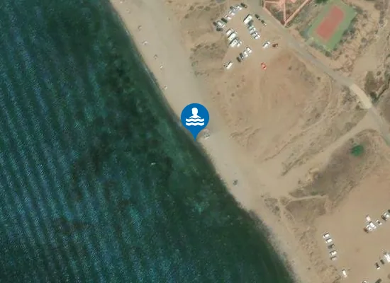 Satellite image of Playa del Corralete