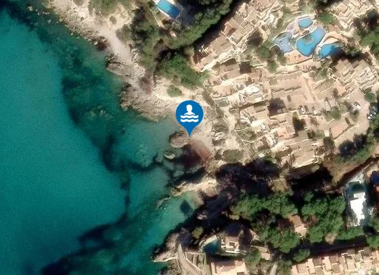 Satellite image of Monte de oro