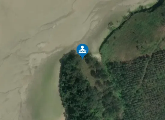 Satellite image of Playa del Sable