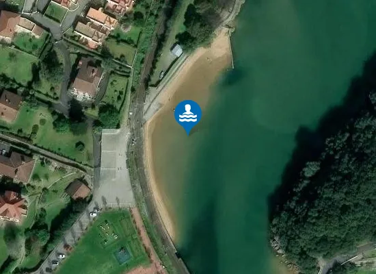 Satellite image of Toñako hondartza