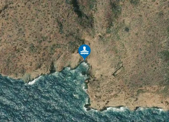 Satellite image of Cala Muñoz