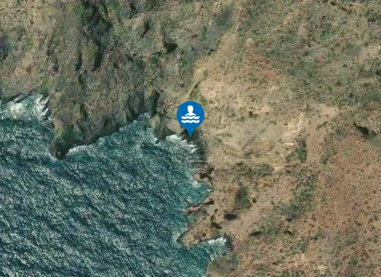 Satellite image of Cala del Carracón