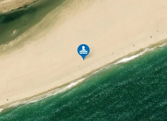 Satellite image of Playa del Parque Litoral