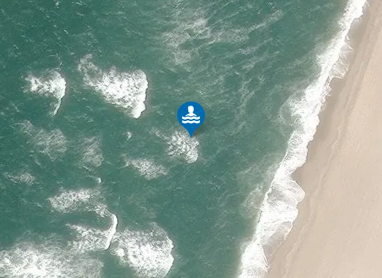 Satellite image of NORDS SYLT LIST WESTSTRAND