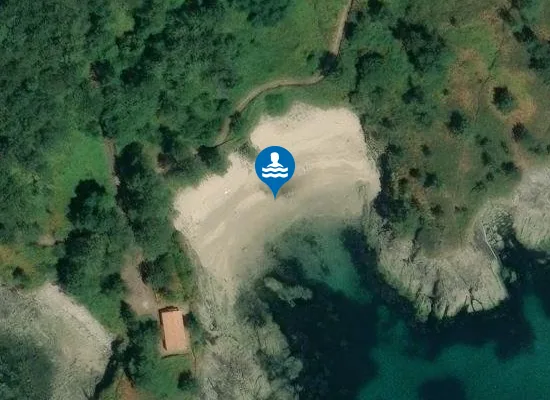 Satellite image of Praia de Restrelo