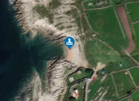 Satellite image of Playa Rosamunda