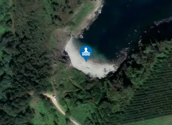 Satellite image of Playa de Monellos