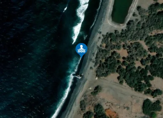 Satellite image of Playa de la Aldea