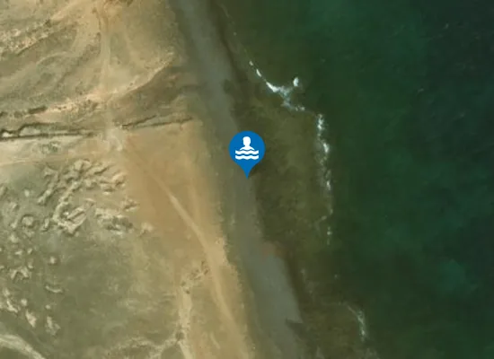 Satellite image of Playa del Chinchorro