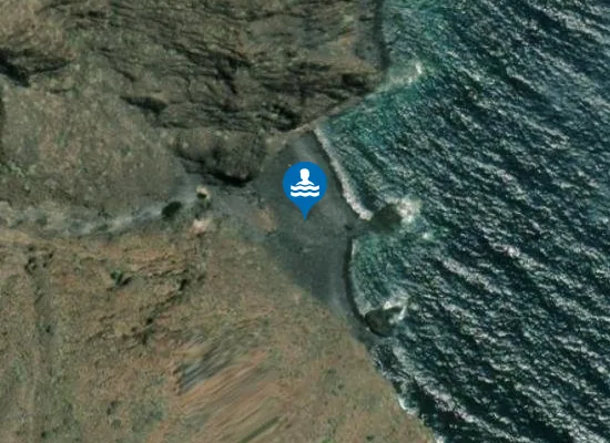Satellite image of Playa del Águila