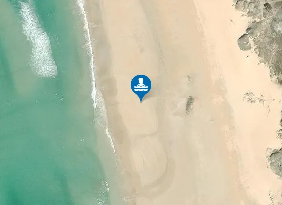 Satellite image of Praia do Vilar