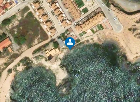 Satellite image of Cala Roja