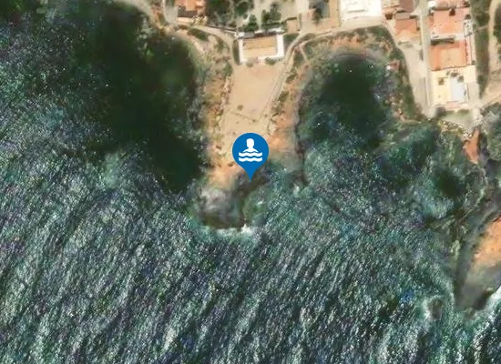 Satellite image of El Cañonero