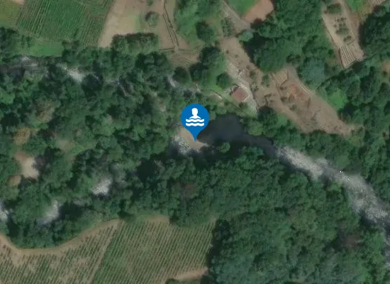 Satellite image of O Inquiau