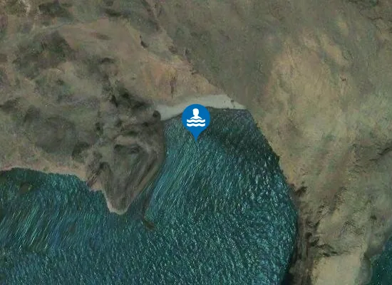 Satellite image of Cala de Punta Negra