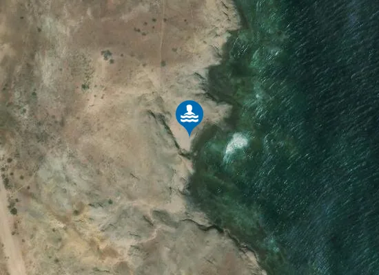 Satellite image of Cala Cortada
