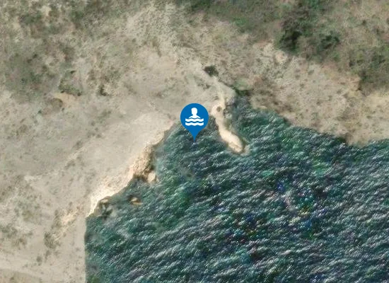 Satellite image of Cala Chumba
