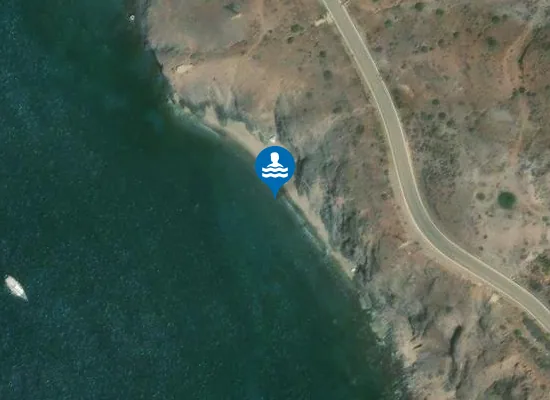 Satellite image of Cala del Búnker