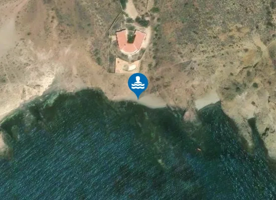 Satellite image of Cala de las Sirenas